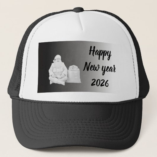 Casquette nouvel an calme (Devant)
