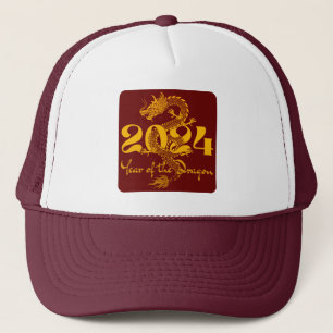 Casquette Nouvel An chinois 2024 Année du Dragon