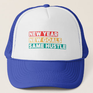 Casquette Nouvel An, Nouveaux Objectifs, Même Motivation Hus
