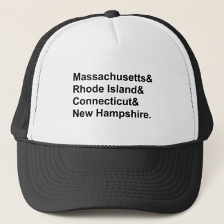 Casquette Nouvelle Angleterre Massachusetts Rhode Island etc