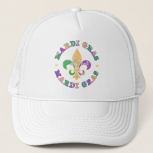 Casquette Nouvelle-Orléans Mardi Gras Fleur De Lis