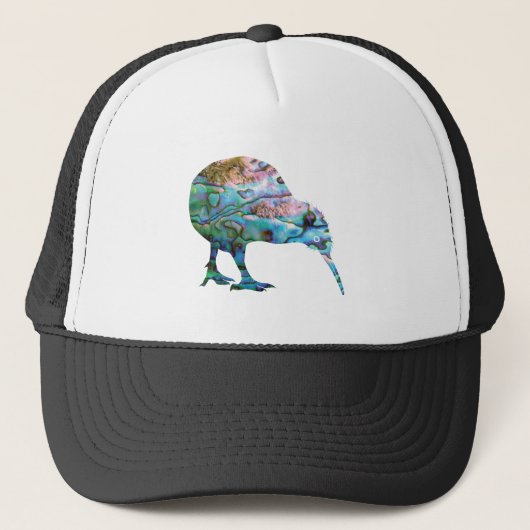 CASQUETTE NOUVELLE-ZÉLANDE KIWI PAUA (Devant)