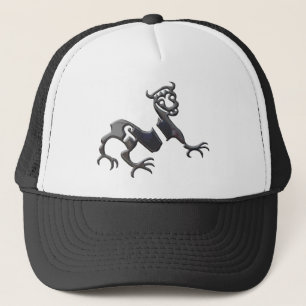 Casquette Novgorod Dragon noir chrome
