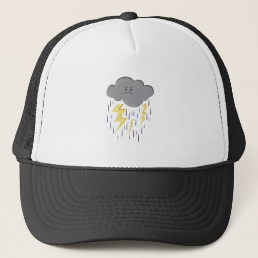 Casquette Nuage de tempête (Devant)