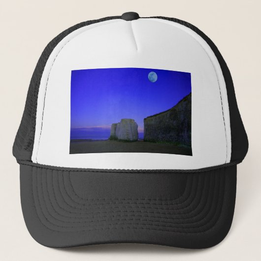 CASQUETTE NUIT DE LUMIÈRE DE LUNE (Devant)