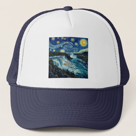 Casquette Nuit étoilée de Niagara Falls (Devant)