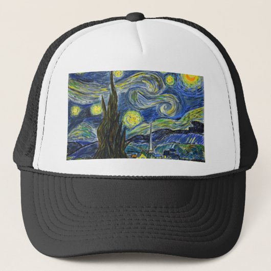 Casquette Nuit étoilée, Van Gogh (Devant)