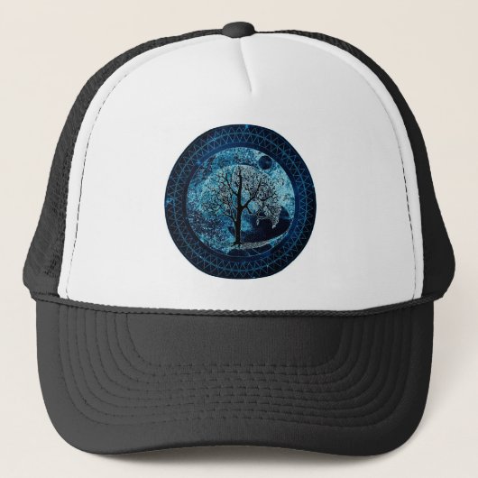 Casquette Nuit paisible (Devant)