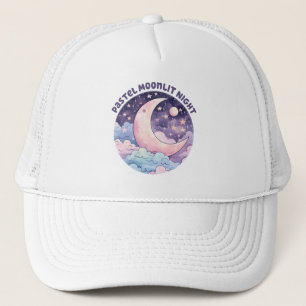 Casquette Nuit Pastel Moonlit - Dreamcent Crescent Moon