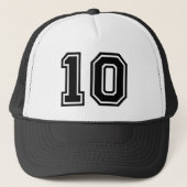 Casquette Numéro 10 Classique (Devant)
