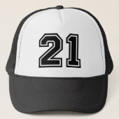 Casquette Numéro 21 Classique (Devant)
