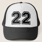 Casquette Numéro "22" Classique (Devant)