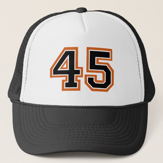 Casquette Numéro 45 (Devant)