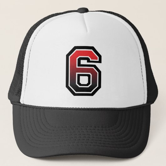 Casquette Numéro 6 classique (Devant)