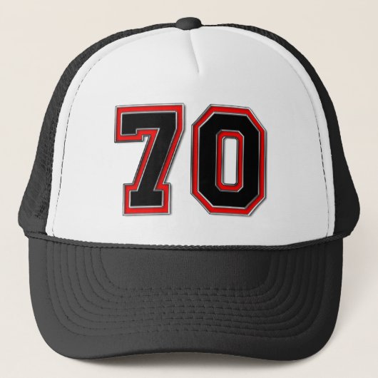 Casquette Numéro 70 (Devant)