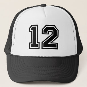 Casquette Numéro classique 12