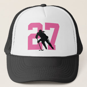 Casquette Numéro du joueur personnalisé de hockey féminin
