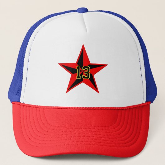 Casquette Numéro Lucky (personnalisable) (Devant)