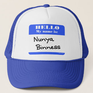 Casquette Nunya Binness