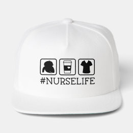Casquette #Nurse Life Baby Coffee Scrubs RN