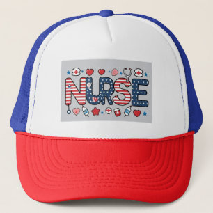 Casquette Nurse Logo Hat – Stylish Cap for Proud Nurses