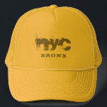 Casquette Nyc Bronx Texte New York Modèle tendance<br><div class="desc">Nyc Bronx Texte New York Modèle Trendy Distressed Texte Trendy Trucker Hat.</div>
