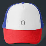 CASQUETTE O<br><div class="desc">Un casquette simple et décontracté avec design alphabétique.</div>