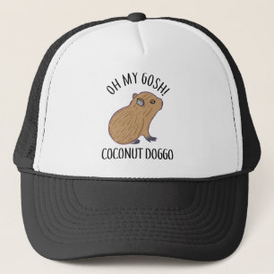 Casquette O My Gosh Coconut Doggo Cute Kawaii Baby Capybara