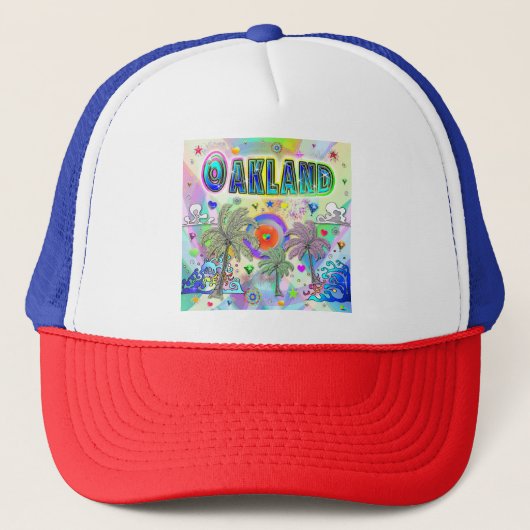 Casquette Oakland Deep Dream (Devant)