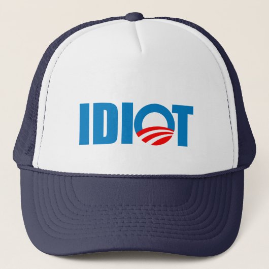 CASQUETTE OBAMA EST UN IDIOT (Devant)