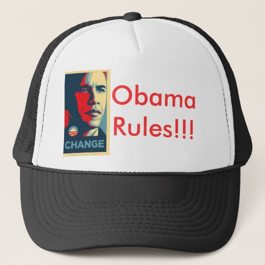 Casquette Obama, règles d'Obama ! ! ! (Devant)