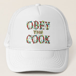 Casquette Obey Cook dit les lumières des fêtes