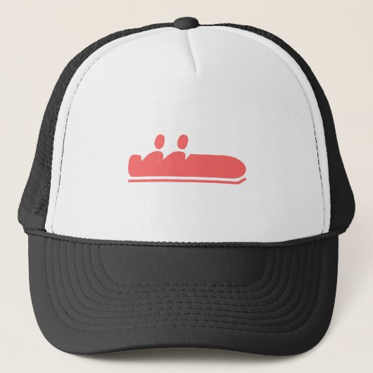 Casquette Obsédée - rose tropicale (Devant)