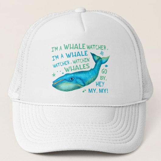 Casquette Observation des baleines Vacances en famille Crois (Devant)
