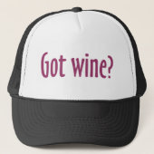 Casquette obtenu de vin (Devant)