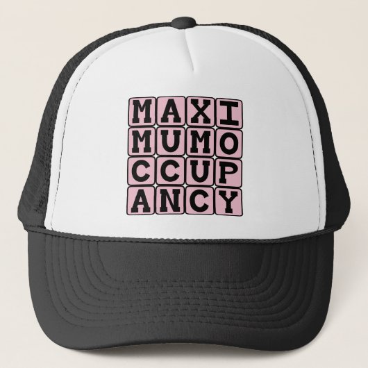 Casquette Occupation Maximale, Grossesse Drôle (Devant)