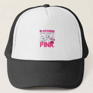 Casquette Octobre, nous portons le rose Infirmière Sensibili