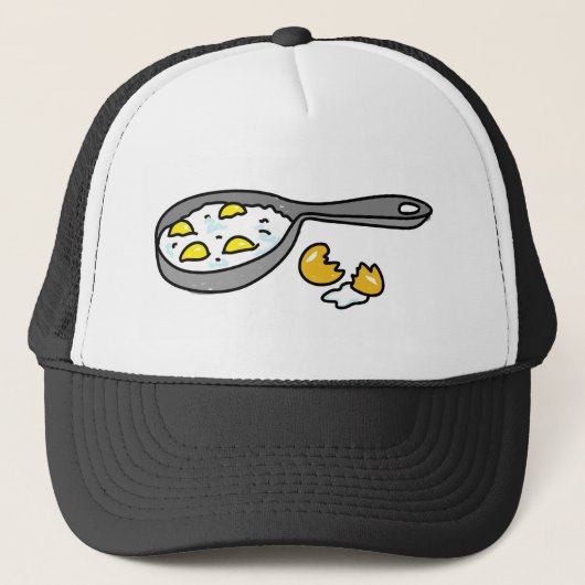 Casquette oeufs au plat (Devant)