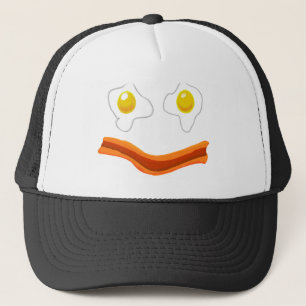 Casquette Oeufs au plat et ensemble de lard