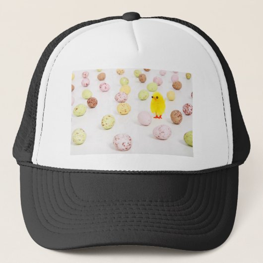 Casquette oeufs de poule (Devant)