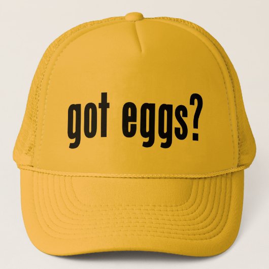 Casquette oeufs obtenus ? (Devant)