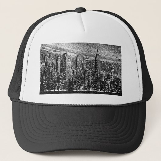 Casquette Oeuvre artistique de New York (Devant)