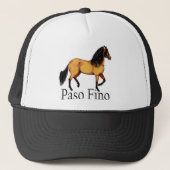 Casquette Oeuvre d'art du Cheval Paso Fino (Devant)