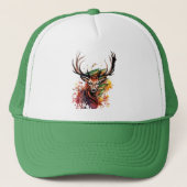 Casquette Oeuvre de Deer Head (Devant)