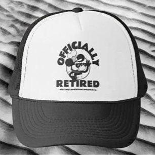 Casquette Officiellement retraité