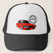 Casquette OG LUV Freak Design flammé en rouge (Devant)