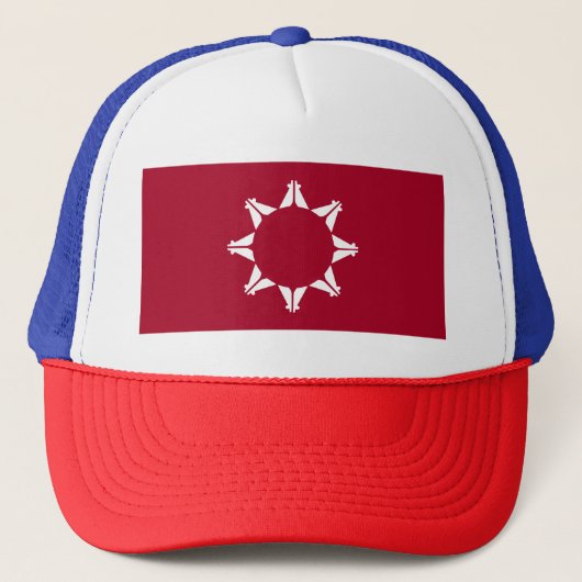 Casquette Oglala Lakota Sioux Flag  (Devant)