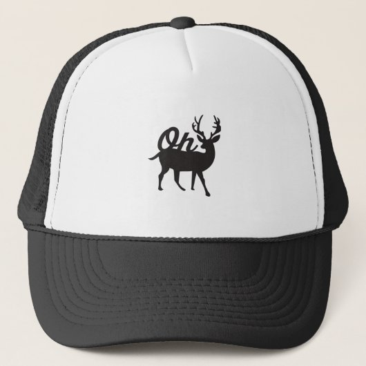 Casquette Oh Deer Rétro Ambiance Classique  (Devant)
