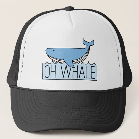 Casquette Oh Whale (Devant)