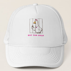 Casquette Oie trop drôle et ridicule